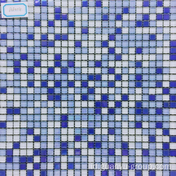 Blue Color Glass Mosaic